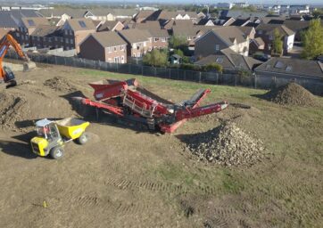 Soil remediation of Romney House in Lockleaze, Bristol
